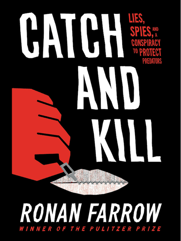 The cover of Ronan Farrow's "Catch and Kill" book